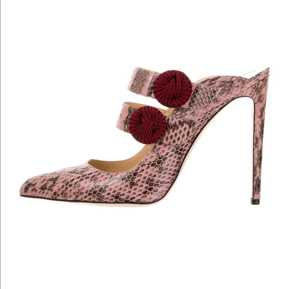 ❌ SOLD ❌ NWB CHLOE GOSSELIN Snake Skin Mules